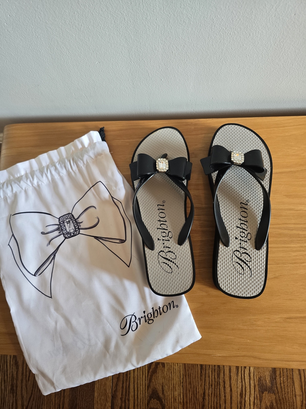 Brighton BoPeep Flip Flops - Size 9
